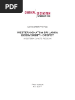 Download Western Ghats and Sri Lanka EcoSystem - Western Ghats region by Birdlife International Pacific Partnership SN37227799 doc pdf