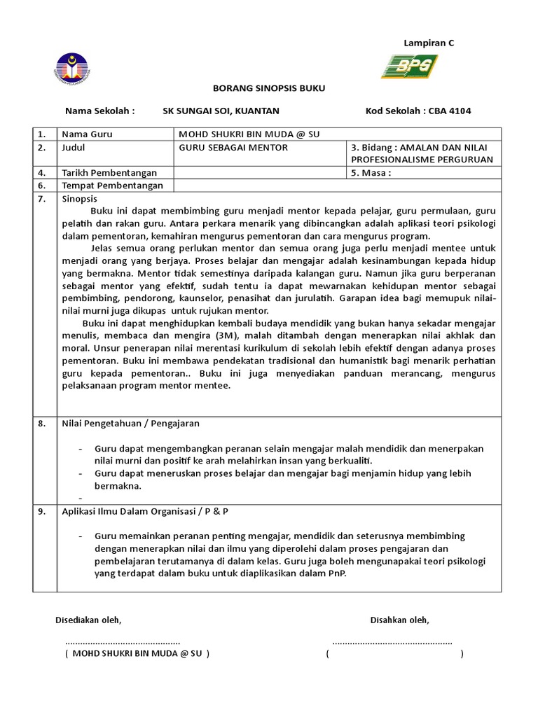 Sinopsis Buku 2