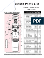 Eplacement Arts IST: Filtered Cyclonic Model 799e