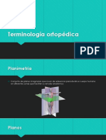 Terminología ortopédica