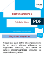 Electromagnetismo 2 (Magnitudes Magnéticas) Tecsup