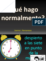 Qué Hago Normalmente