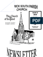 March 2010 Prestwick South Parish Church Newsletter