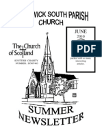 June 2010 Prestwick South Parish Church Newsletter