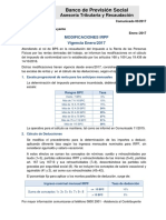 2017 Comunicado 03 Modificaciones Irpf Enero 2017