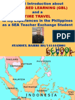 GBL Short Intro and Teaching Experiences in The Philippines - Syamsul Bahri HS