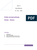 Cuestionario de Estilos de Aprendizaje