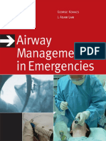 Airway Management in Emergencies