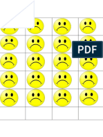 Caritas Felices y Tristes Imprimir Dos Juegos de Cada Uno