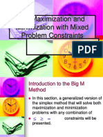5.6 Maximization and Minimization With Mixed Problem Constraints