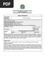 Plano de Ensino Roteiro III - 2018-1