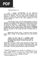 The Evolution of Fiqh