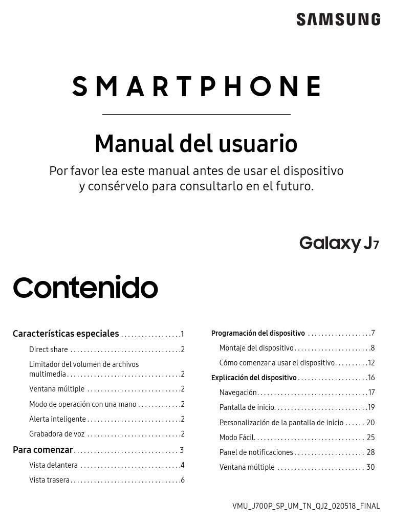 Galaxy J7 Pro - ¿Cómo usar la grabadora de voz?