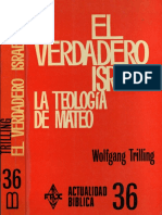 Wolfgang Trilling - El Verdadero Israel La Teología de Mateo PDF