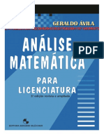 Análise Para Licenciatura Geraldo Ávila Completo.pdf