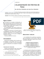 Formato de Informe