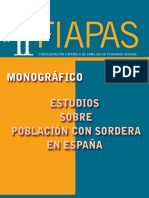 Monografico Estudio Sobre Poblacion Con Sordera en Espana