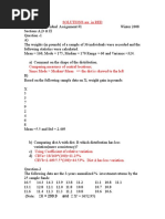 Solution Assig# 1w 08