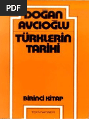 turklerin tarihi 1 dogan avcioglu