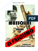 Mussolini Define El Fascismo (MNSTCH)[1]