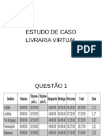 Estudo de Caso Livraria Virutal