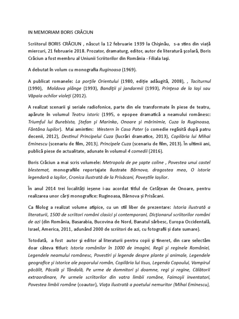 Boris | PDF