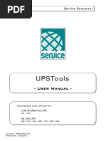 Upstools: - User Manual