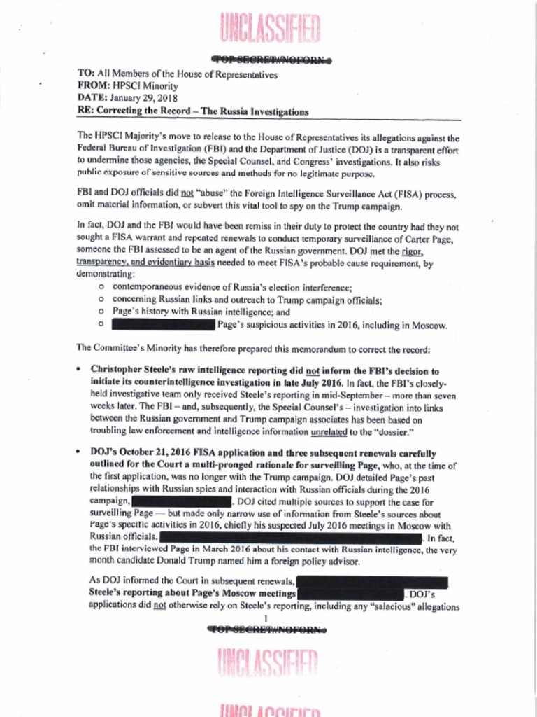 Dem Memo