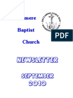 Sep 2010 Rushmere Baptist Church Newsletter