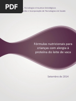 Relatorio Formulasnutricionais APLV-CP