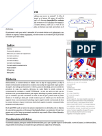 Corriente Eléctrica - Wikipedia, La Enciclopedia Libre PDF