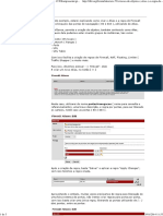 Criacao de Objetos Alias e Regra de Firewall