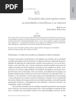 O Modelo Das Interações Entre as Atividades Científicas e Os Valores