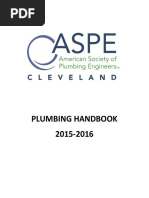 ASPE Cleveland Chapter Plumbing Handbook 2015-2016