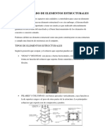 Desencofrado de Elementos Estructurales