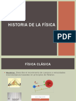 Historia de La Fisica