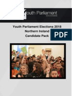 NI Youth Parliament Elections 2018 Candidate Pack