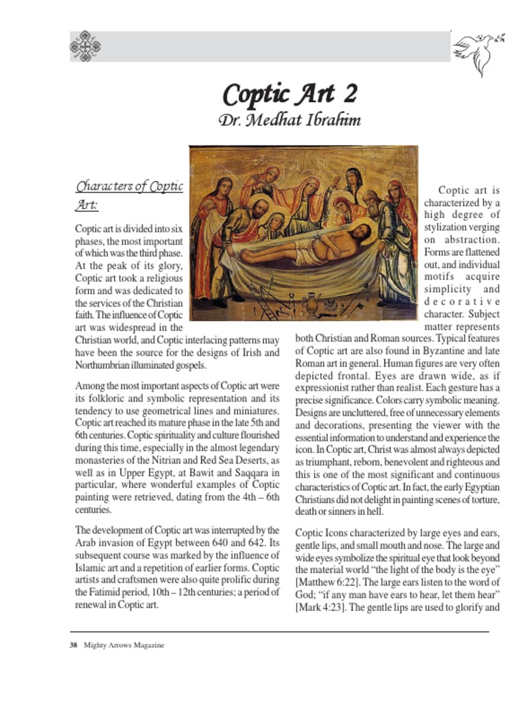Coptic Art 2 | PDF | Coptic Orthodox Church Of Alexandria | Icon