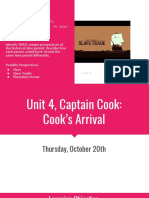 cooks arrival unit