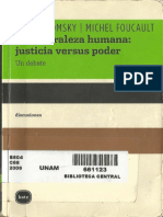 La Naturaleza Humana Chomsky-Foucault PDF
