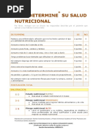 Guía de Tamizaje Nutricional MUST | PDF | Obesidad | Nutrición