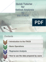 A Quick Tutorial For Statistical Analysis by The ITACS