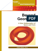 Beyond Geometry  A New Mathematics of Space and Form (The History of Mathematics) [John Tabak].pdf