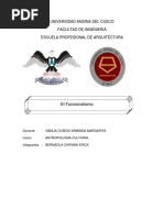 El Funcionalismo