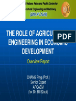 The role of agricultural engineering in driving economic growth