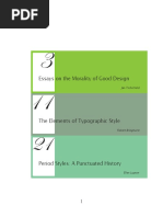 The Elements of Typographic Style | PDF