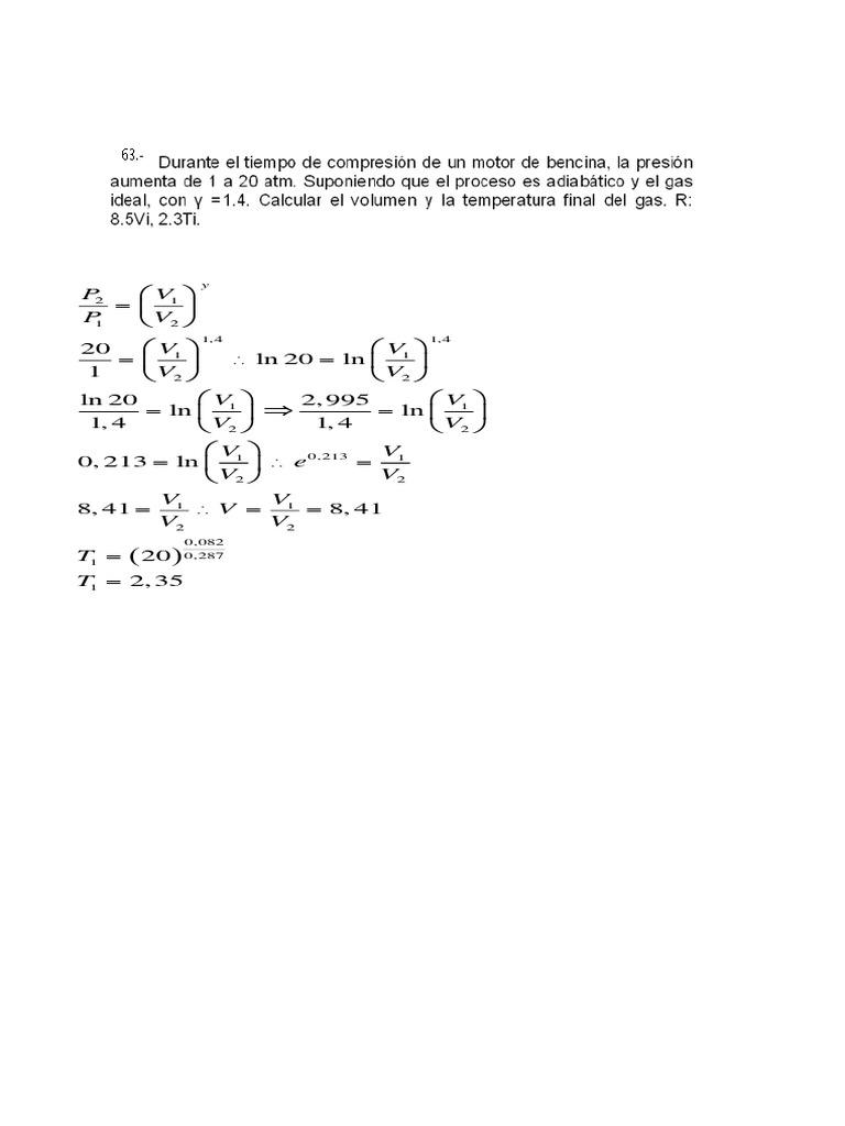 Exercises Basic Thermo | PDF