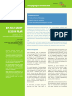 Cis Self-Study Lesson Plan: Otolaryngological Instrumentation