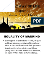 IslamicSocialOrderExplainsEqualityFamilyRelations