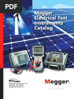 Megger Electrical Test Instruments Catalog PDF